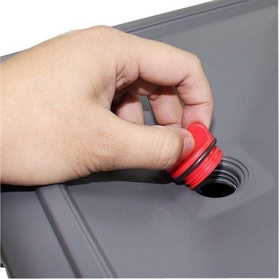 オイルドレンパン(持ち運びOKタイプ) 長さ568×幅320×高さ115mm 8L 1個