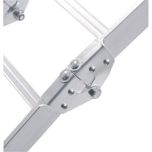 コンパクト3つ折アルミラダー 3つ折タイプ 全長1990×幅280×高さ50mm 1台