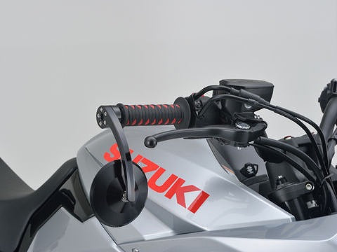 ハイサイダー バーエンドミラー モンタナ EVO ブラック 新保安基準適合サイズ 片側1本入り