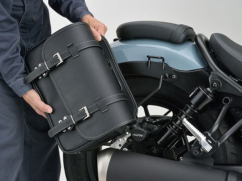 サドルバッグサポート マットブラック 右側専用 REBEL250 REBEL250ABS REBEL500
