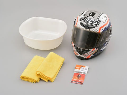 ヘルメット内装専用洗剤 2回分セット