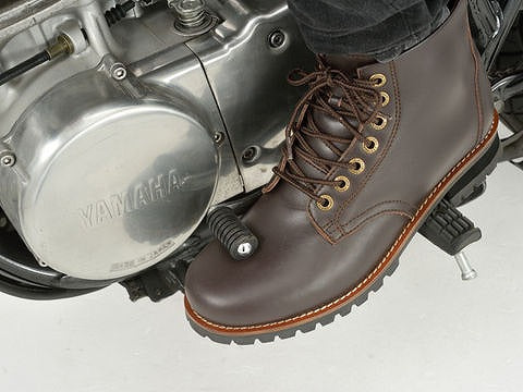 ヘンリービギンズ HBS-003 ダークブラウン 24.5cm ショートブーツ