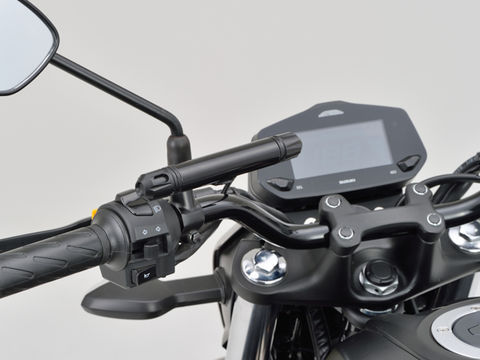 マルチバーUSB電源 タイプC ブラック 100mm ミラークランプ ショート