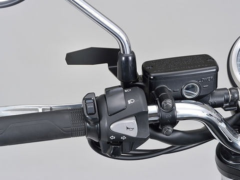 コントロールスイッチステー ミラーM10クランプタイプ 板厚1.6mm Mivue M760D用