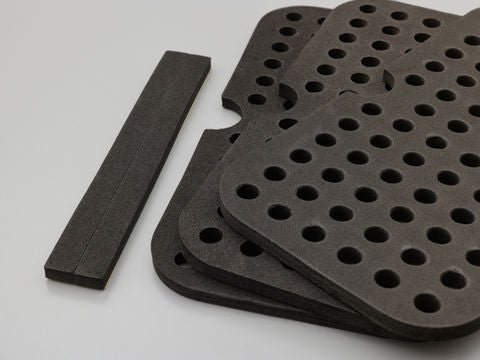 2穴付きインナーパッド&位置調整スポンジ スマートフォンケース2用 スマホケース補修部品