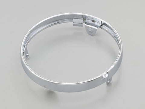 Headlight Rim Outer Diameter 184mm / Steel Chrome Plated (22714) for Repair