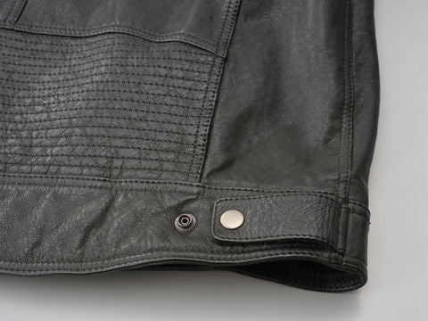DL-006 カフェライダースジャケット ブラック 黒 Mサイズ
