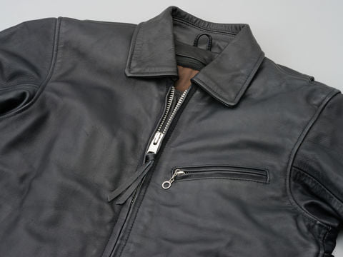 DL-002 シングルライダースジャケット ブラック 黒 Lサイズ