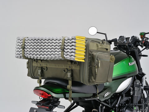 ヘンリービギンズ DH-765 ツーリングシートバッグベーシック グリーン LLサイズ 53~70L 3.8kg