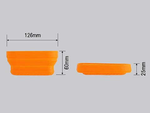 Magnet Silicone Tray, Square
