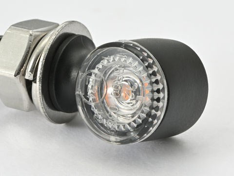 LED Turn Signals D-Light MINI-2 Matte Black 2 pcs. per set