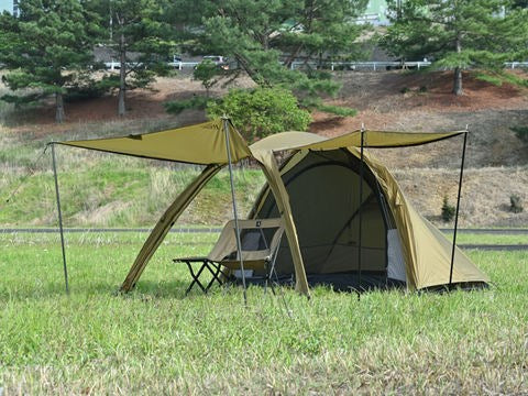 MAEHIRO DOME Forest Khaki 1-person