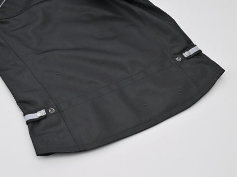 DJ-003 Mesh Single Riders Jacket Black S