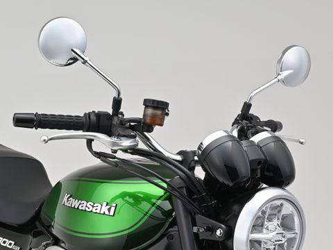 Z2 Monster Mirror High M10 Right-Hand Thread, Complies with New Safety Standards / Universal Left/Right, 1 piece included