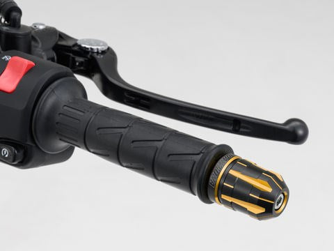 PREMIUM ZONE Handlebar End Plugs TECHNO Gold Kawasaki M6