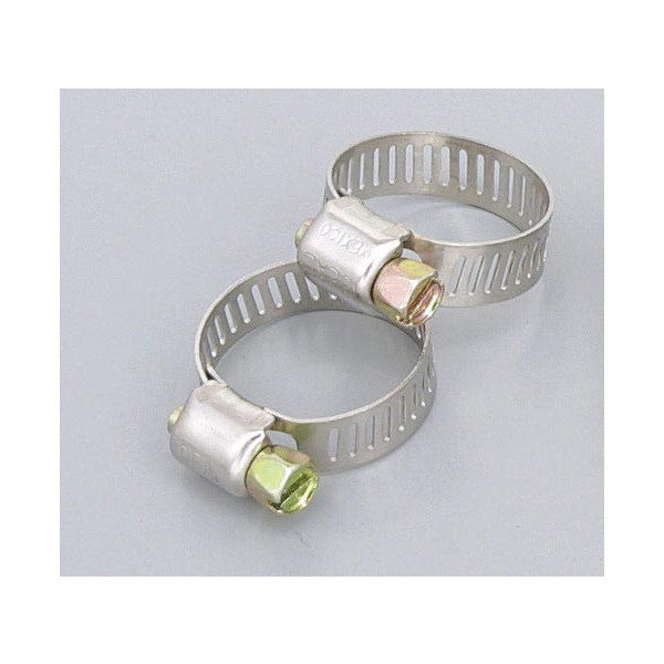 Stainless steel hose clamps 8-22mm / 2 pcs