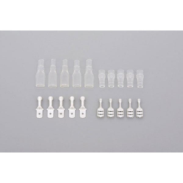 Flat terminal set for brake switch terminals