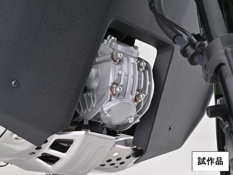 レッグシールド マットブラック CT125