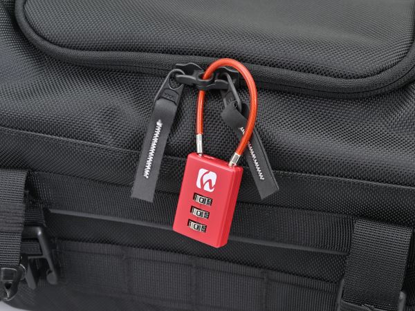 DLK010R コンパクトダイヤルロック レッド ストレートタイプ