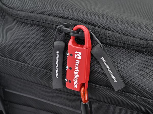 DLK040R コンパクトダイヤルロック レッド ストレートタイプ