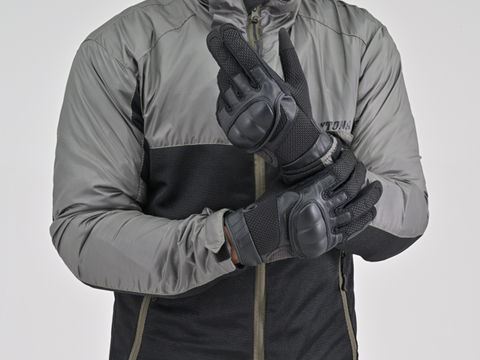 DG-009 Short Airflow Mesh Gloves Black S