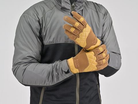 DG-010 Throwback Mesh Gloves Brown XL
