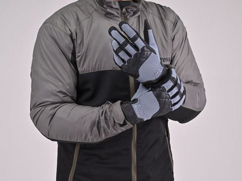 DG-010 Throwback Mesh Gloves Gray S
