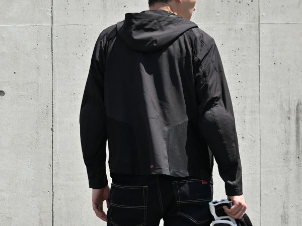 DJ-009 クイックドライパーカー ブラック 2XL