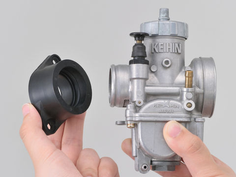 Rubber manifold set for PE28 carburetor repair
