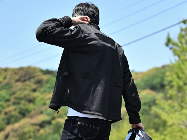 DJ-011 フルメッシュジャケット ブラック 2XL