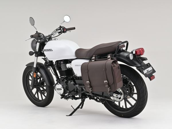DHS-58 サドルバッグ インナー防水 ブラウン プレーン 18L
