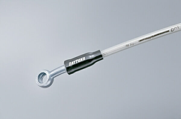 High-Spec Line A (Banjo 21°/Straight, No Twist) 800mm Mesh Brake Hose
