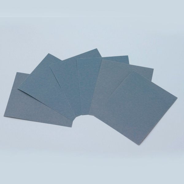 Waterproof sandpaper #320, #600, #1000, 2 sheets of each