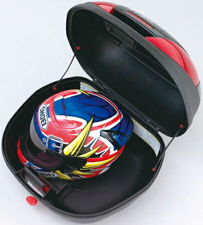 GIVI E370ND Monolock Top Case, No Brake Light, Unpainted Black