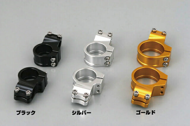 Clamp Left/Right φ50mm Black Clip-on Handlebars – バイクマン
