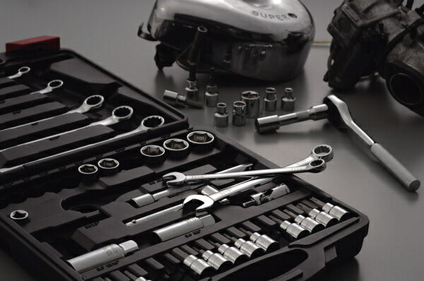 Inch Tool Set (43 Piece) for Harley, etc.