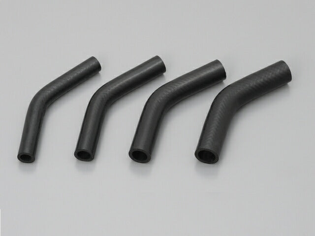 Radiator Hose, Elbow 45°, Inner Diameter φ19, Outer Diameter φ28, Straight Section approx. 80mm