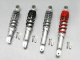 Universal Rear Shock (Chrome/Red) 310mm
