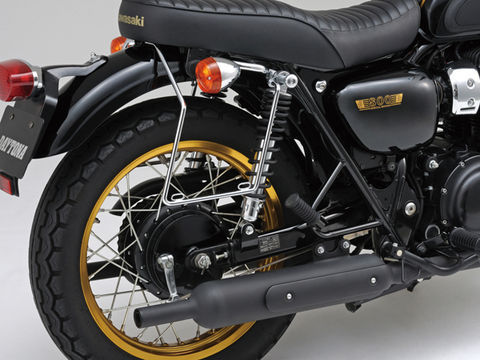 サドルバックサポート 車体右側 クローム W400/W650/W800