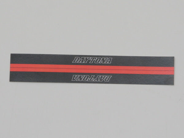 エンジンプロテクター用 リペアステッカー 2枚セット ブラック/レッド