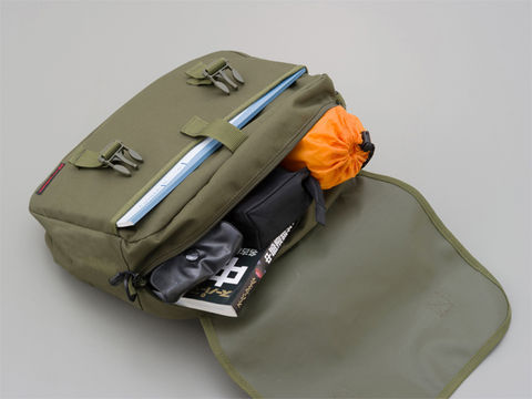 HBサドルバッグMIL 10L グリーン