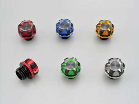 PREMIUM ZONE Oil Filler Cap M20xP2.5 Red