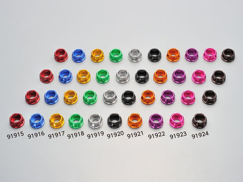 PREMIUM ZONE Cap Bolt Color M6, Purple, 4 pcs.