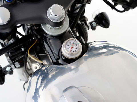 KEDO RR Dipstick Oil Temperature Gauge White Panel SR400/SR400FI/SR500