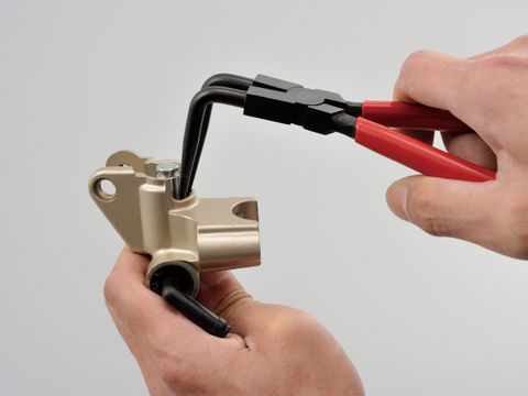 Cリングプライヤー ロングベンドタイプ