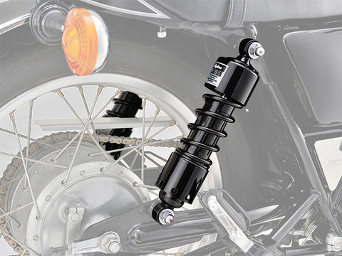 Lowdown Rear Shock 280mm Black SR