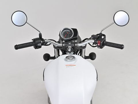 LOWスタイルハンドル クロームメッキ GB350