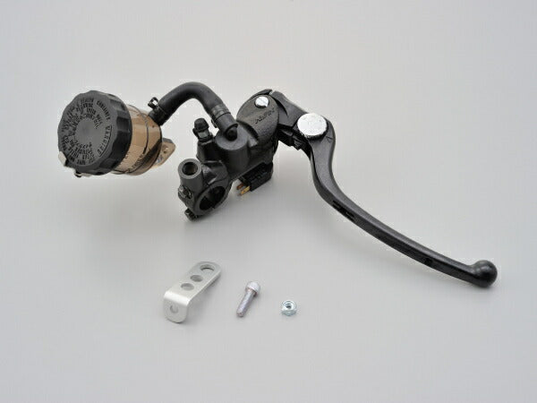 NISSIN ラジアルブレーキマスターシリンダー 縦型Φ19 ブラック/ブラックレバー スモークタンク