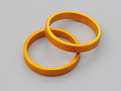 補修リング ゴールド 22×25×4mm 2個