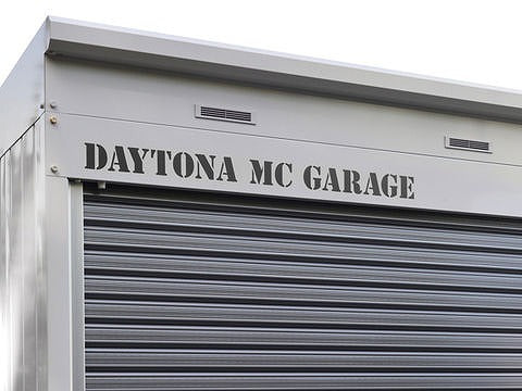 MC Garage Logo Decal Matte Black